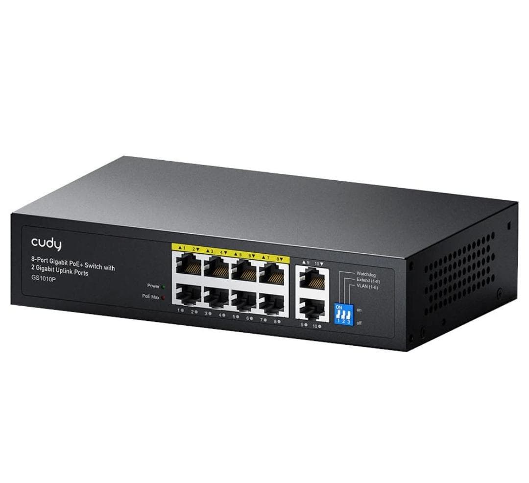 8 Port Gigabit PoE Switch